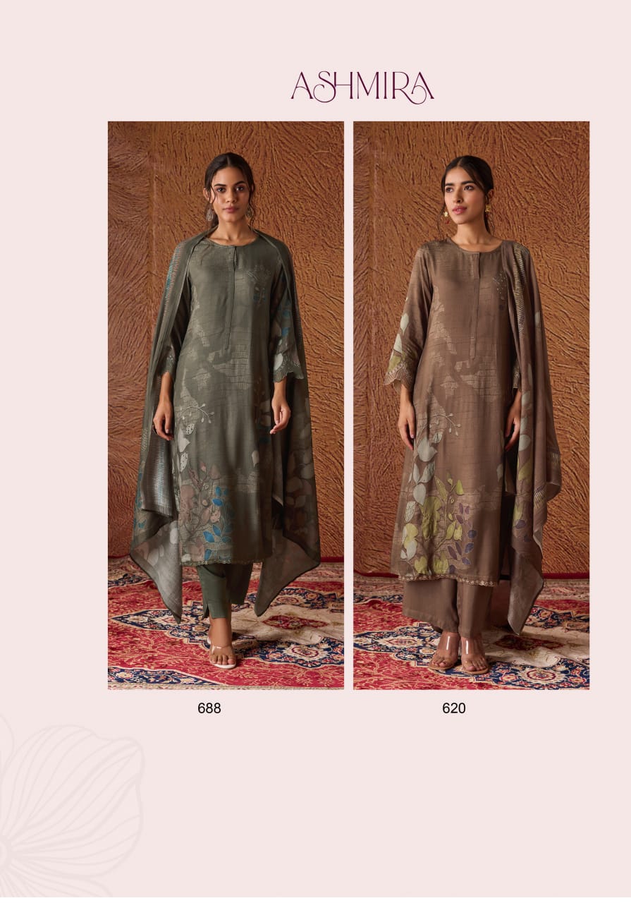 Ashmira By Sahiba Handwork Digital Printed Dress Material Wholesale Shop In Surat